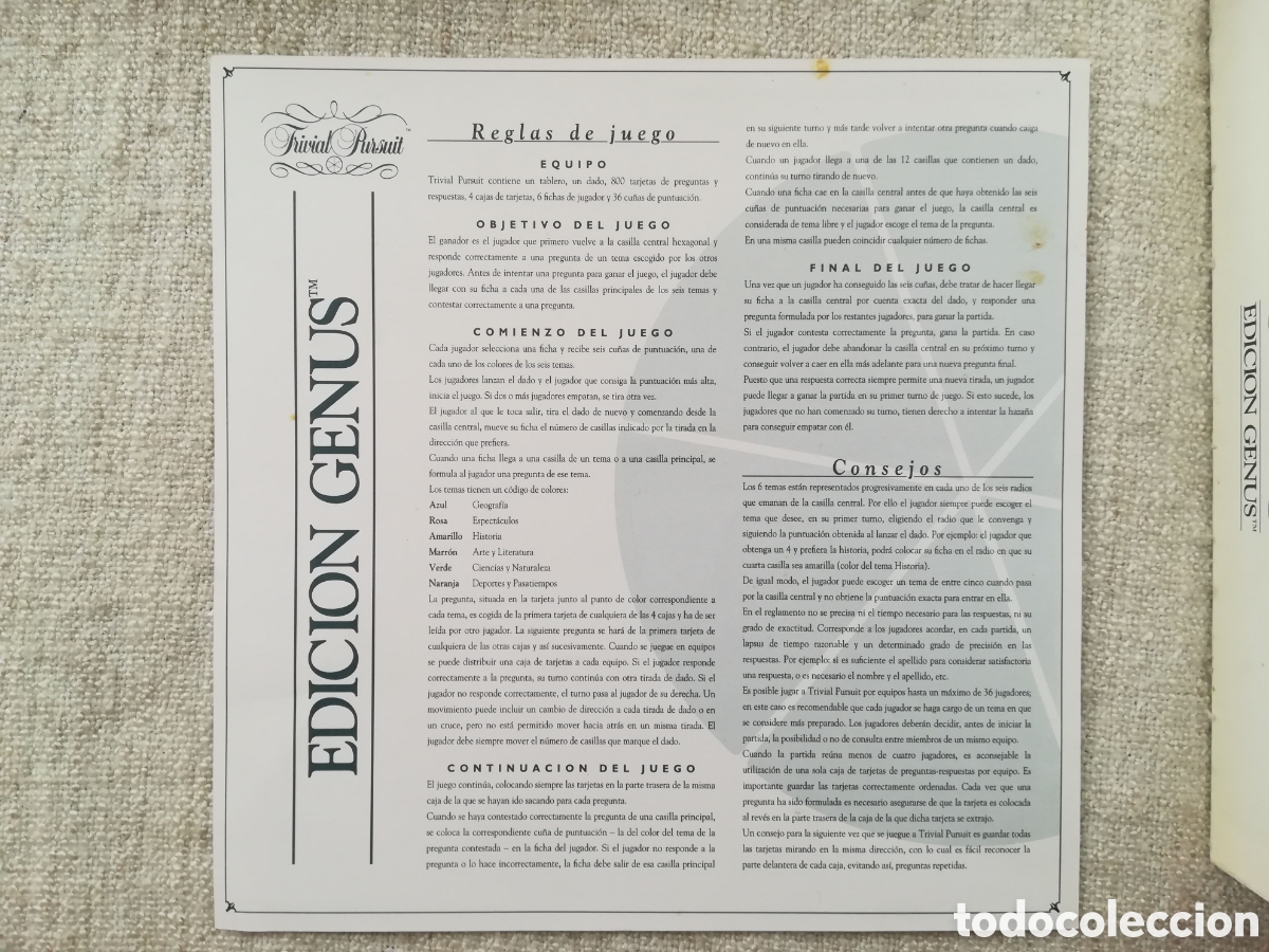 Juegos de mesa: Trivial Pursuit Edici&oacute;n GENUS - Foto 13