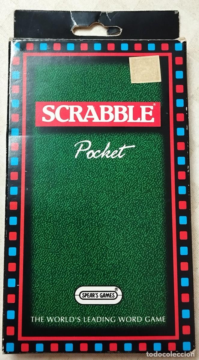 Juegos de mesa: Juego Scrabble, edici&oacute;n bolsillo, ingl&eacute;s, 1992 - Foto 1