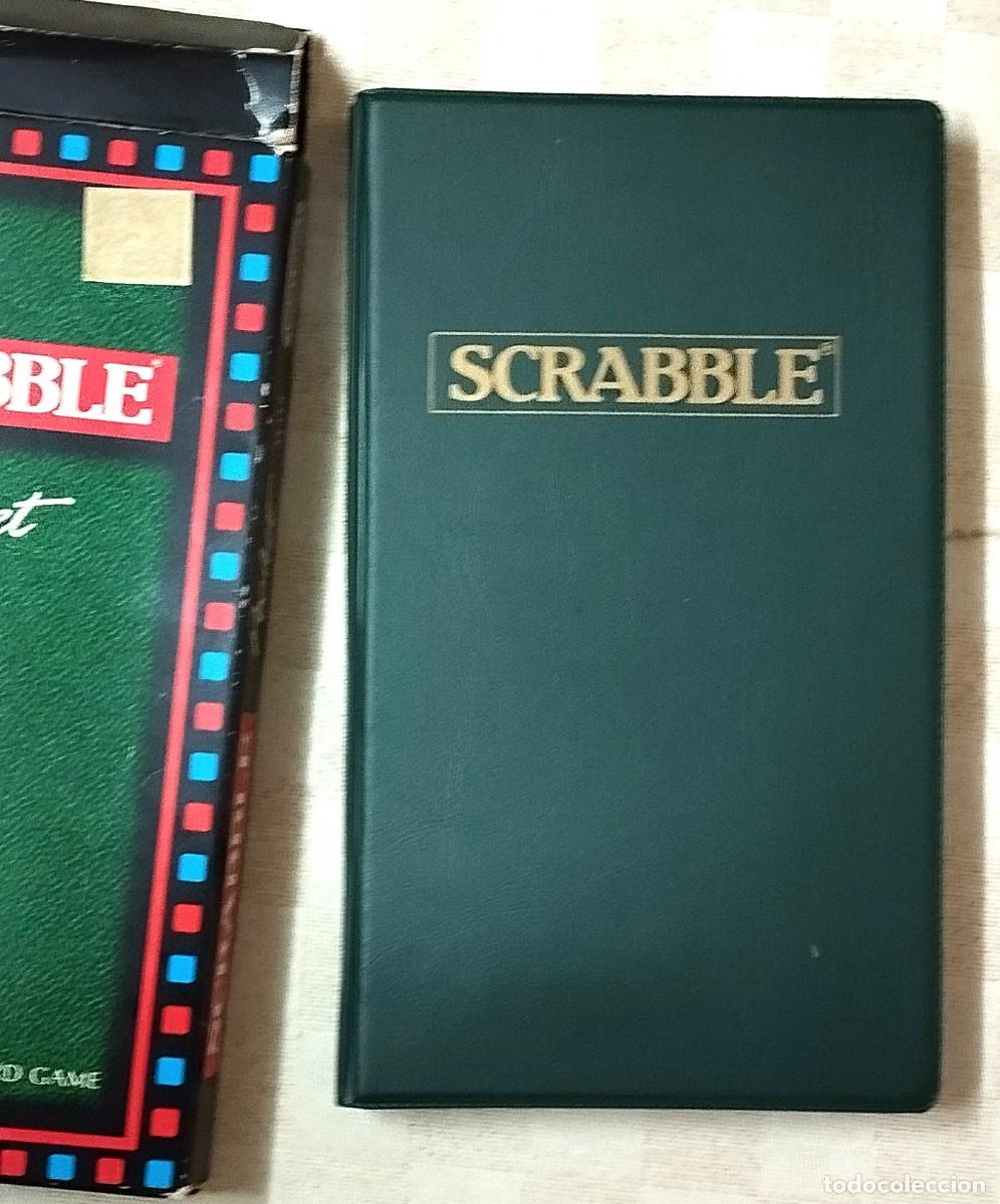 Juegos de mesa: Juego Scrabble, edici&oacute;n bolsillo, ingl&eacute;s, 1992 - Foto 3