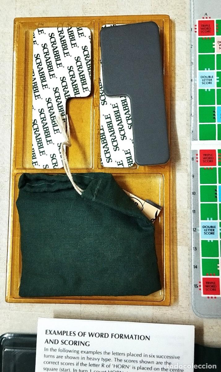 Juegos de mesa: Juego Scrabble, edici&oacute;n bolsillo, ingl&eacute;s, 1992 - Foto 7