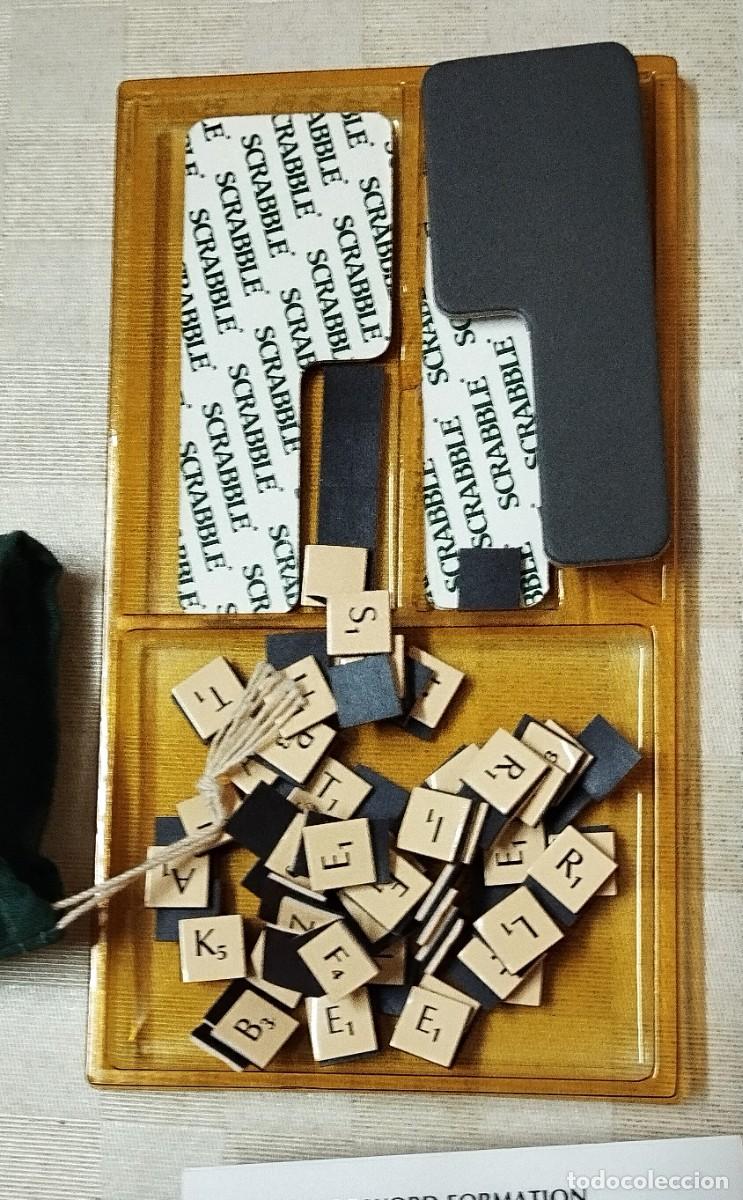 Juegos de mesa: Juego Scrabble, edici&oacute;n bolsillo, ingl&eacute;s, 1992 - Foto 8