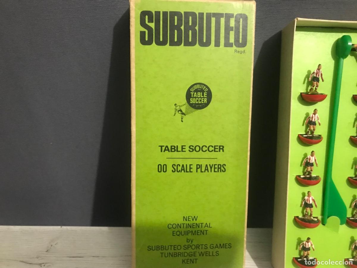 Juegos de mesa: Equipo de f&uacute;tbol subbuteo - Foto 2