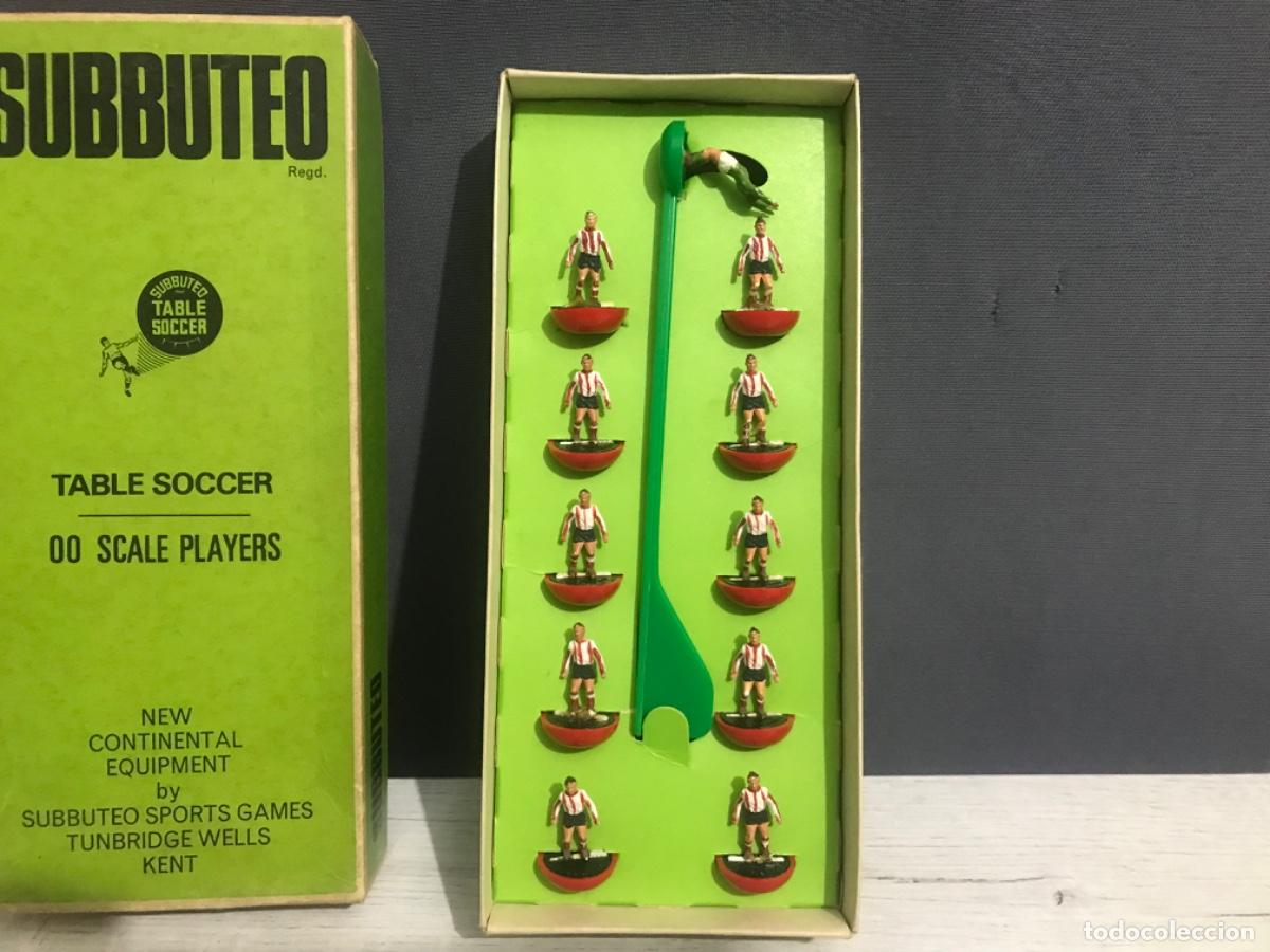 Juegos de mesa: Equipo de f&uacute;tbol subbuteo - Foto 3