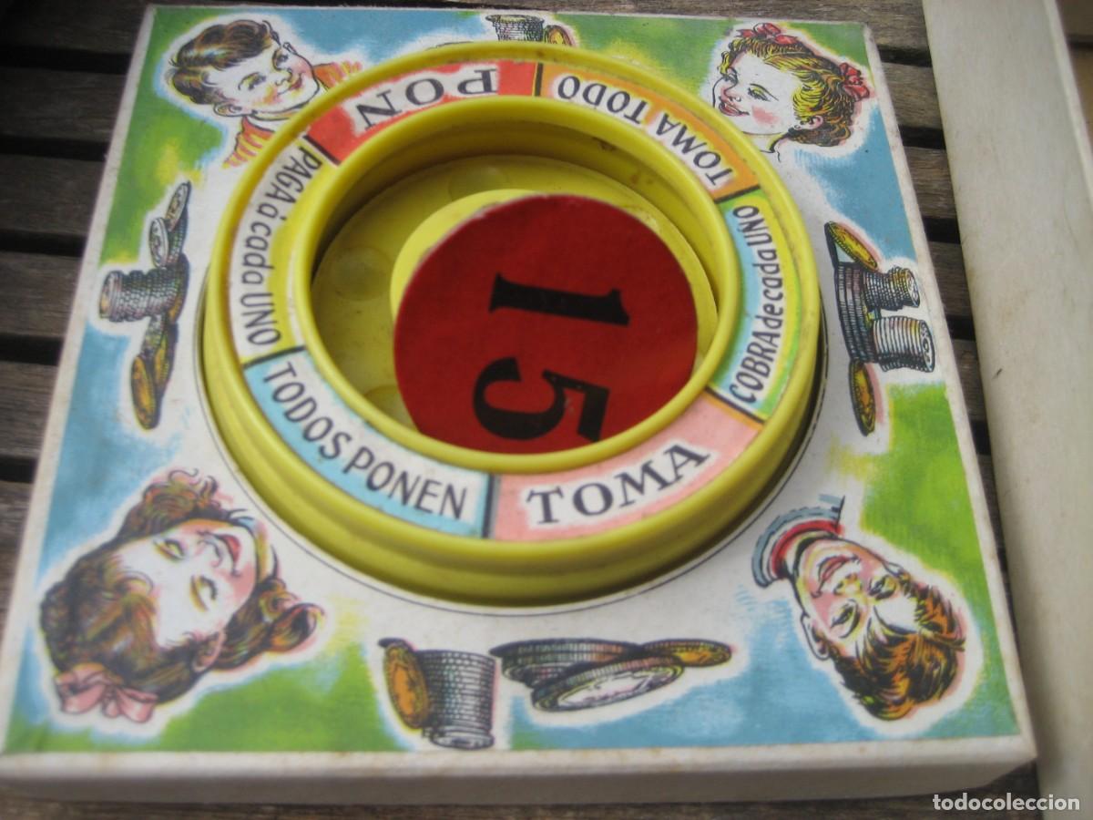 Juegos de mesa: antiguo juego de ruleta . incompleto Defectos - Foto 4