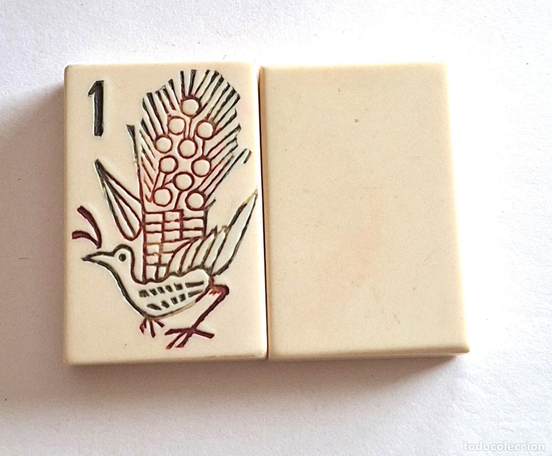 Juegos de mesa: Mah Jong finales S XIX, Caja Estuche de Madera - Foto 4
