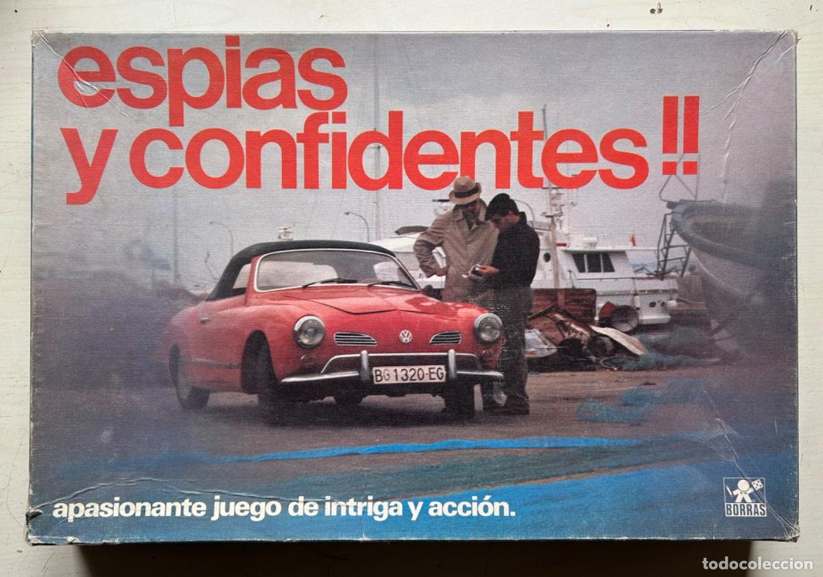 Juegos de mesa: ESP&Iacute;AS Y CONFIDENTES!! - Juego de mesa BORR&Aacute;S - Foto 1