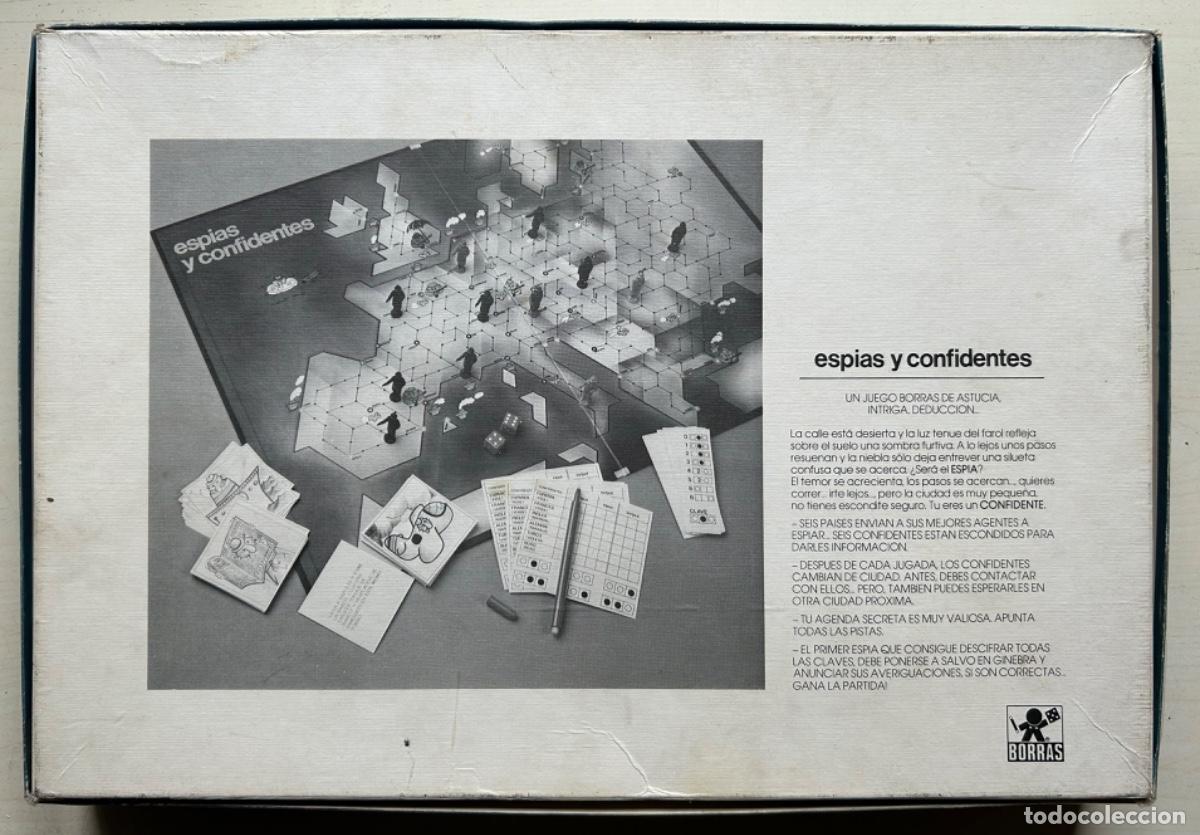 Juegos de mesa: ESP&Iacute;AS Y CONFIDENTES!! - Juego de mesa BORR&Aacute;S - Foto 3