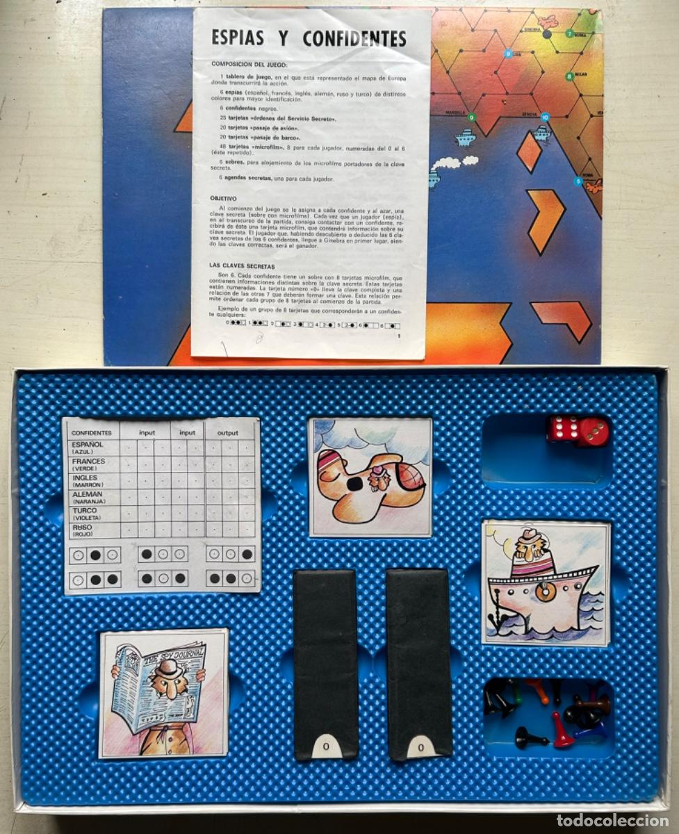 Juegos de mesa: ESP&Iacute;AS Y CONFIDENTES!! - Juego de mesa BORR&Aacute;S - Foto 5