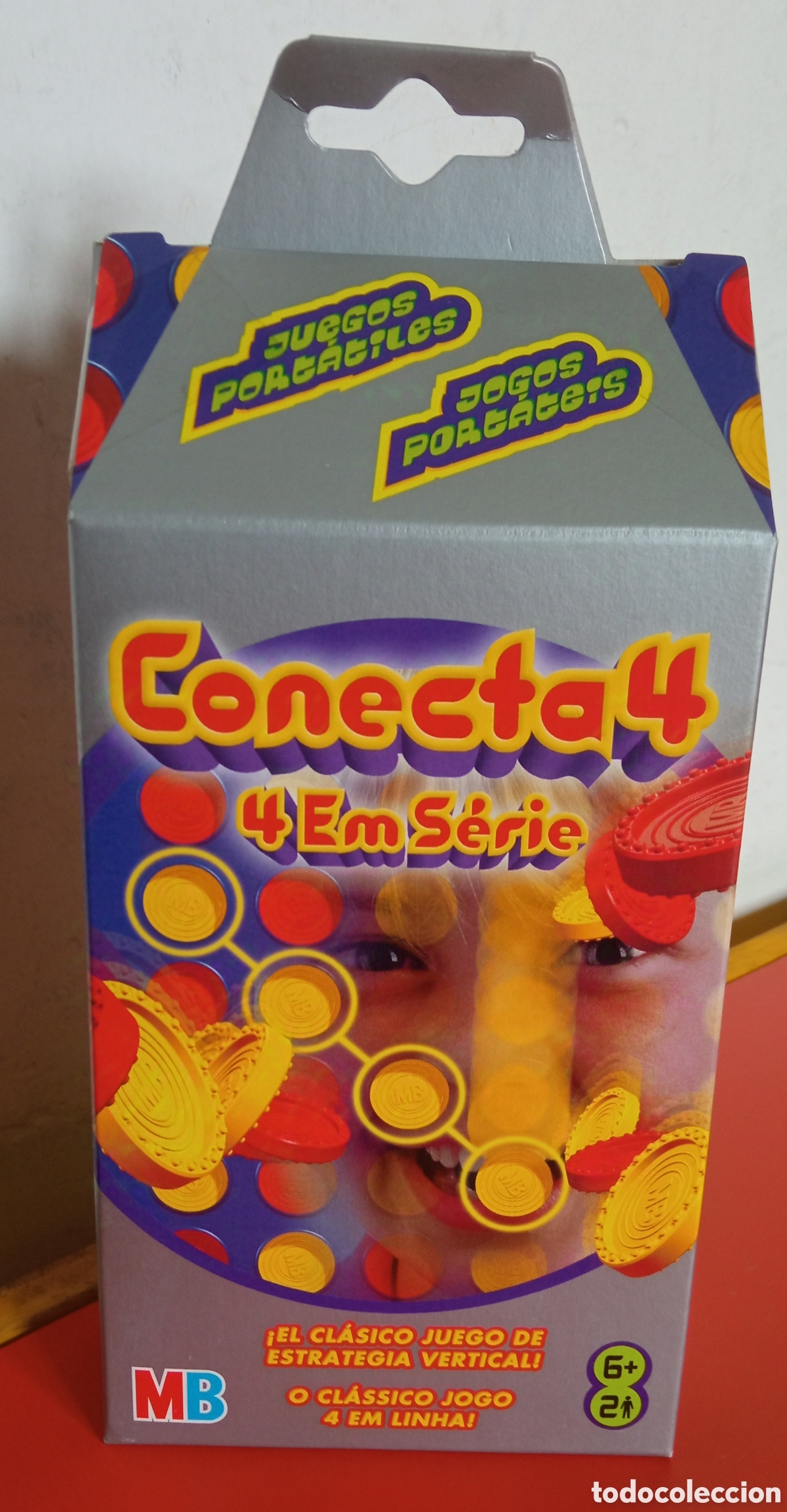 Juegos de mesa: CONECTA 4 DE VIAJE.MB 2001.CAJA SIN ABRIR. - Foto 1