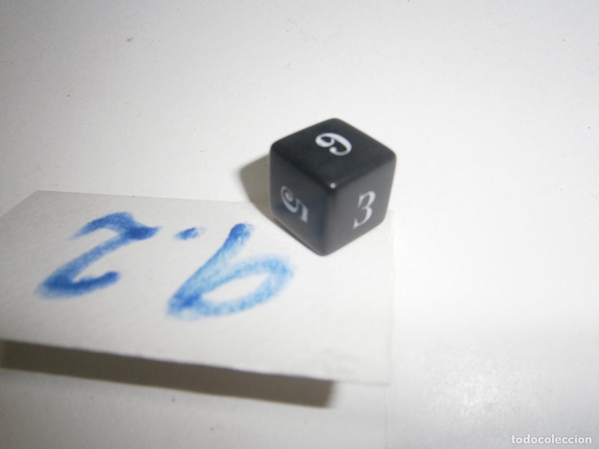 Juegos de mesa: DADO NEGRO PARA JUEGO DE MESA - ENVIO GRATIS A ESPA&Ntilde;A - Foto 1