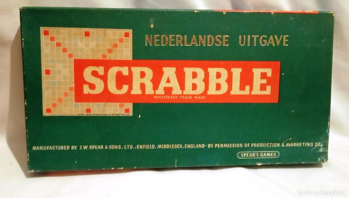 Juegos de mesa: Scrabble versi&oacute;n holandesa de los a&ntilde;os 50 - Foto 2