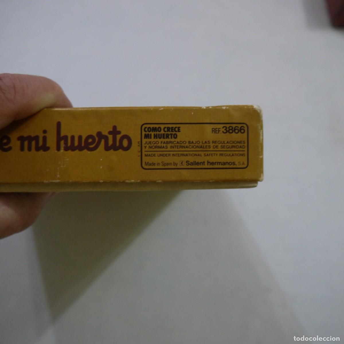 Juegos de mesa: C&Oacute;MO CRECE MI HUERTO - EDUCA - 1983 - Foto 4