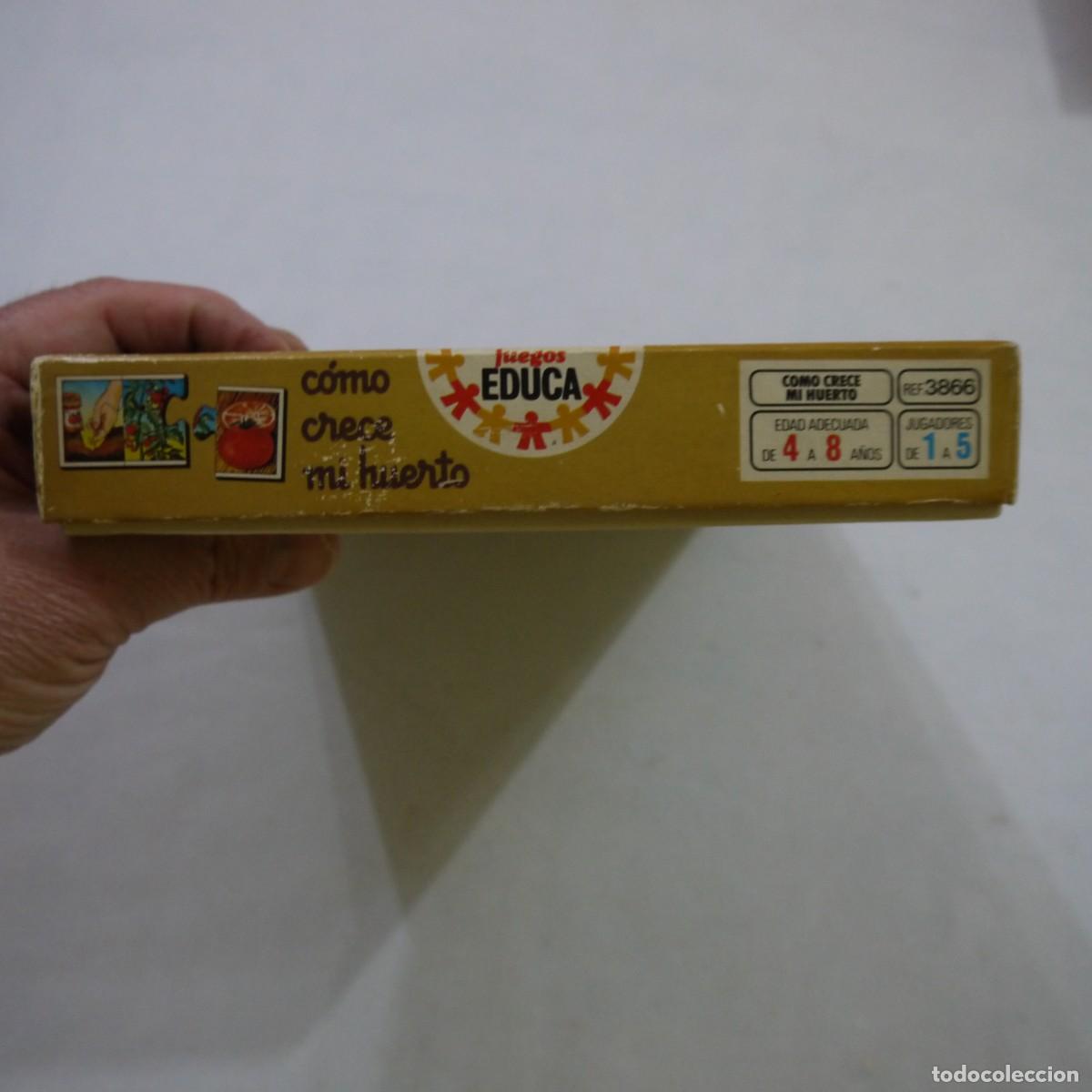 Juegos de mesa: C&Oacute;MO CRECE MI HUERTO - EDUCA - 1983 - Foto 6