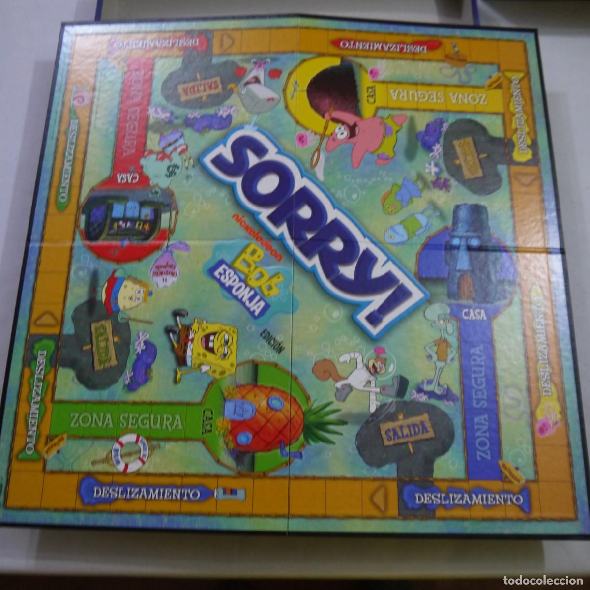 Juegos de mesa: SORRY! EDICI&Oacute;N BOB ESPONJA - HASBRO - 2011 - Foto 3