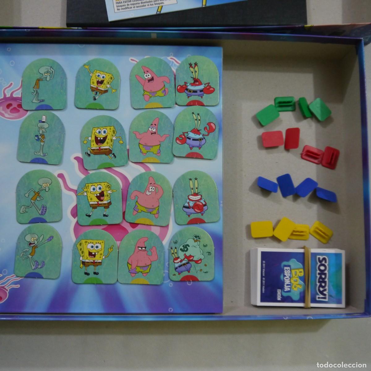 Juegos de mesa: SORRY! EDICI&Oacute;N BOB ESPONJA - HASBRO - 2011 - Foto 5
