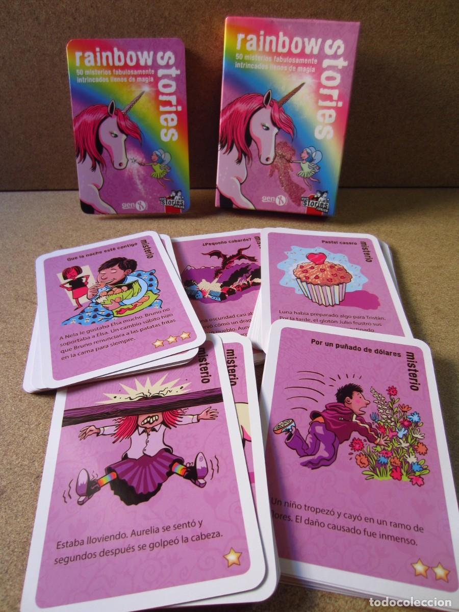 Juegos de mesa: Rainbow Stories Black Stories Junior - Foto 1