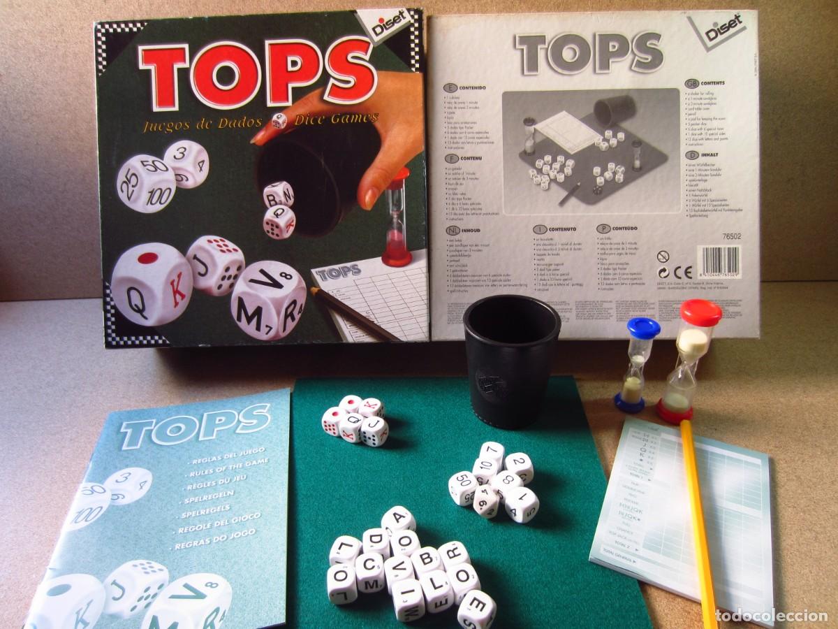 Juegos de mesa: Tops (3 Juegos de Dados) (Diset) - Foto 1