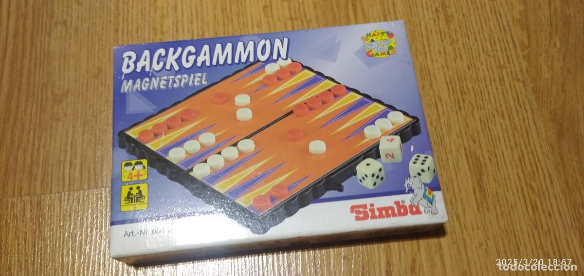 Juegos de mesa: BACKGAMMON MAGNETICO. - Foto 1