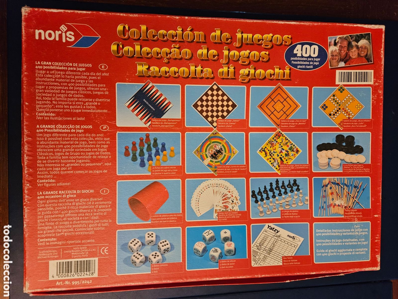 Juegos de mesa: COLECCI&Oacute;N DE JUEGOS NORIS INCOMPLETO - Foto 4