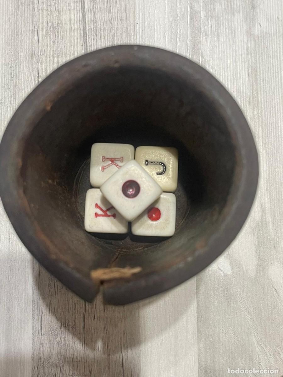 Juegos de mesa: CUBILITE DE CUERO 5 DADOS - Foto 4