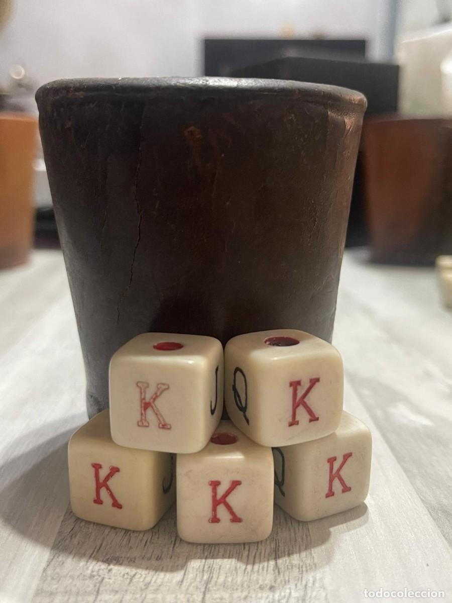 Juegos de mesa: CUBILITE DE CUERO 5 DADOS - Foto 5
