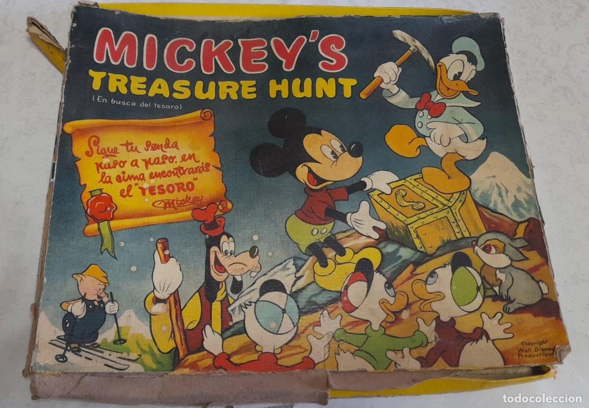 Juegos de mesa: MICKEYSTREASURE HUNT, DE DISNEY - Foto 1