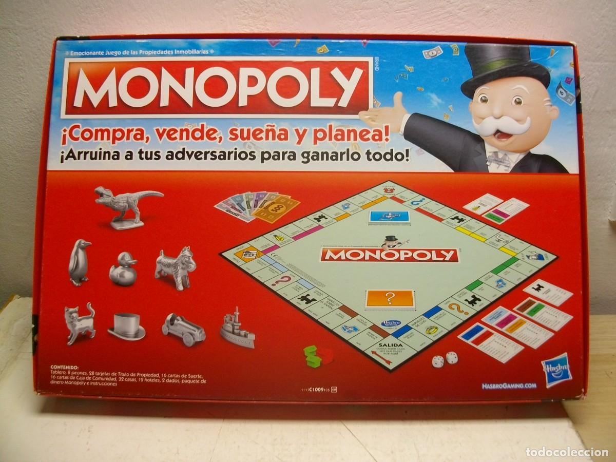 Juegos de mesa: Monopoly - Cl&aacute;sico, JUEGO MESA Hasbro - Foto 2