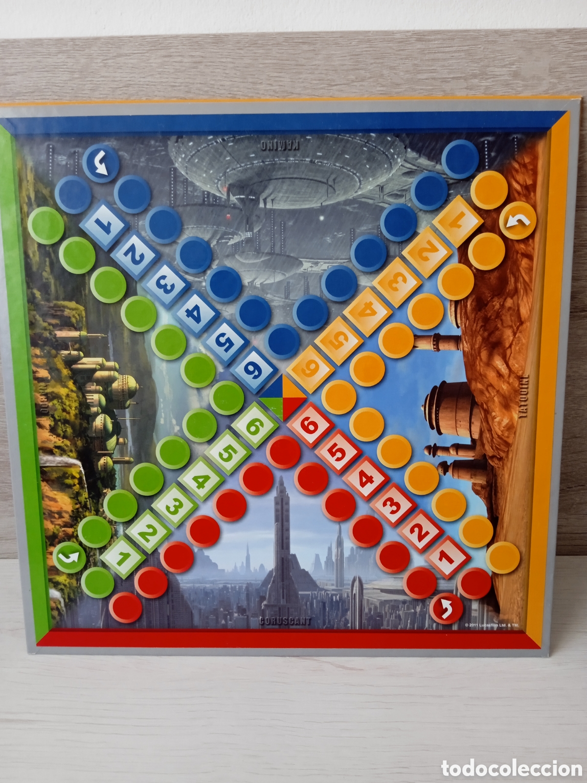 Juegos de mesa: STAR WARS JUEGO MESA PARCHIS - OCA - Foto 6