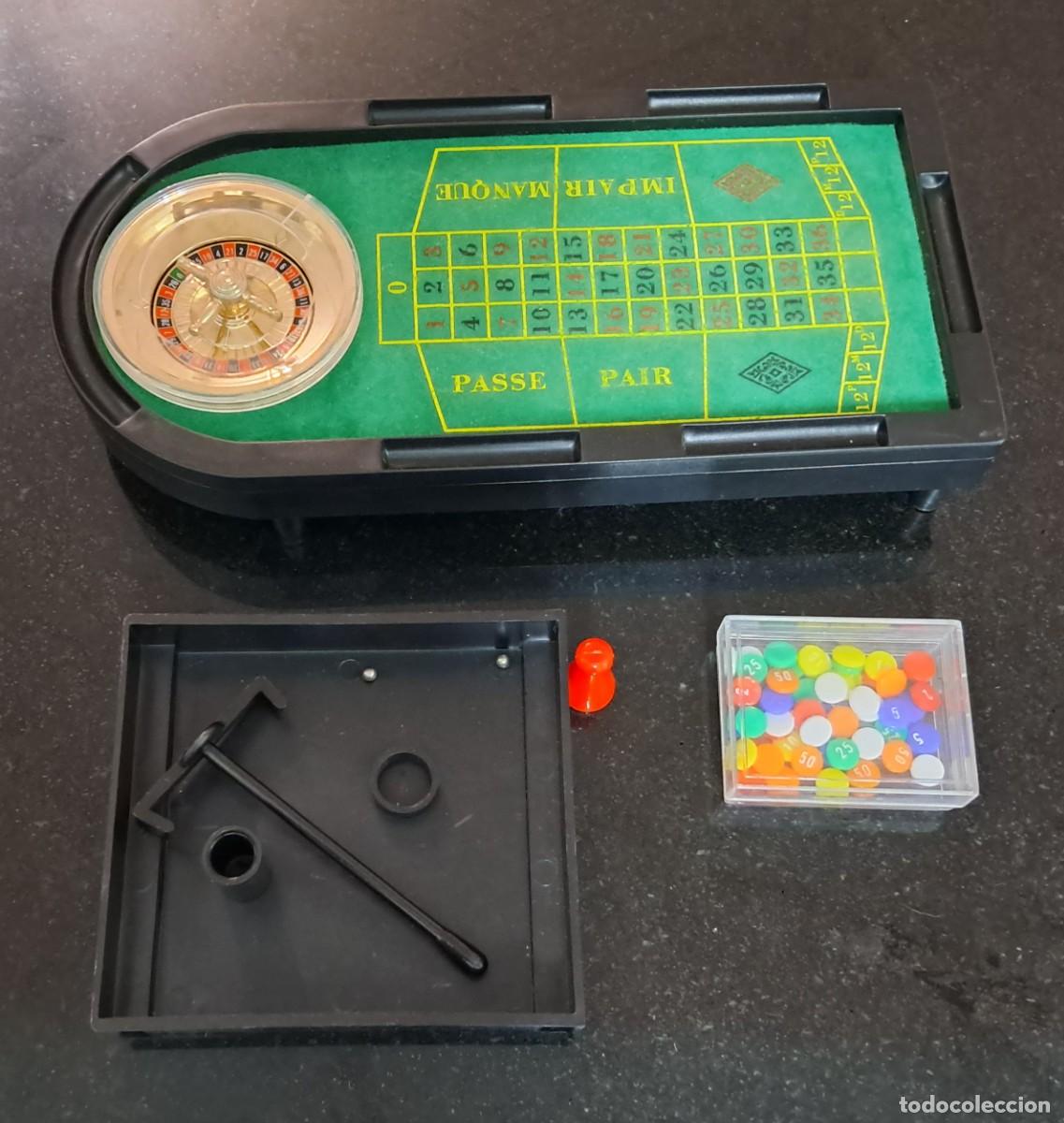 Juegos de mesa: Mesa de ruleta antigua - Foto 2