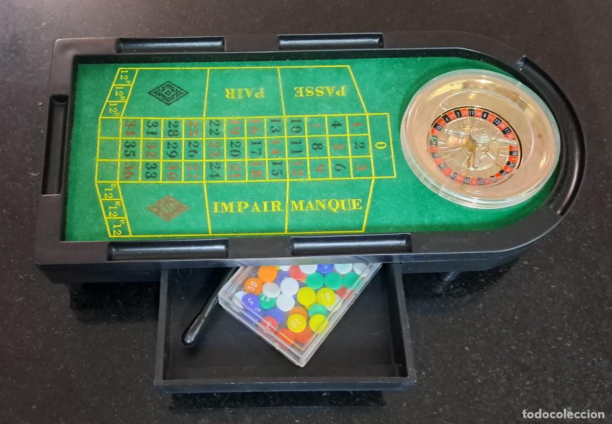 Juegos de mesa: Mesa de ruleta antigua - Foto 3