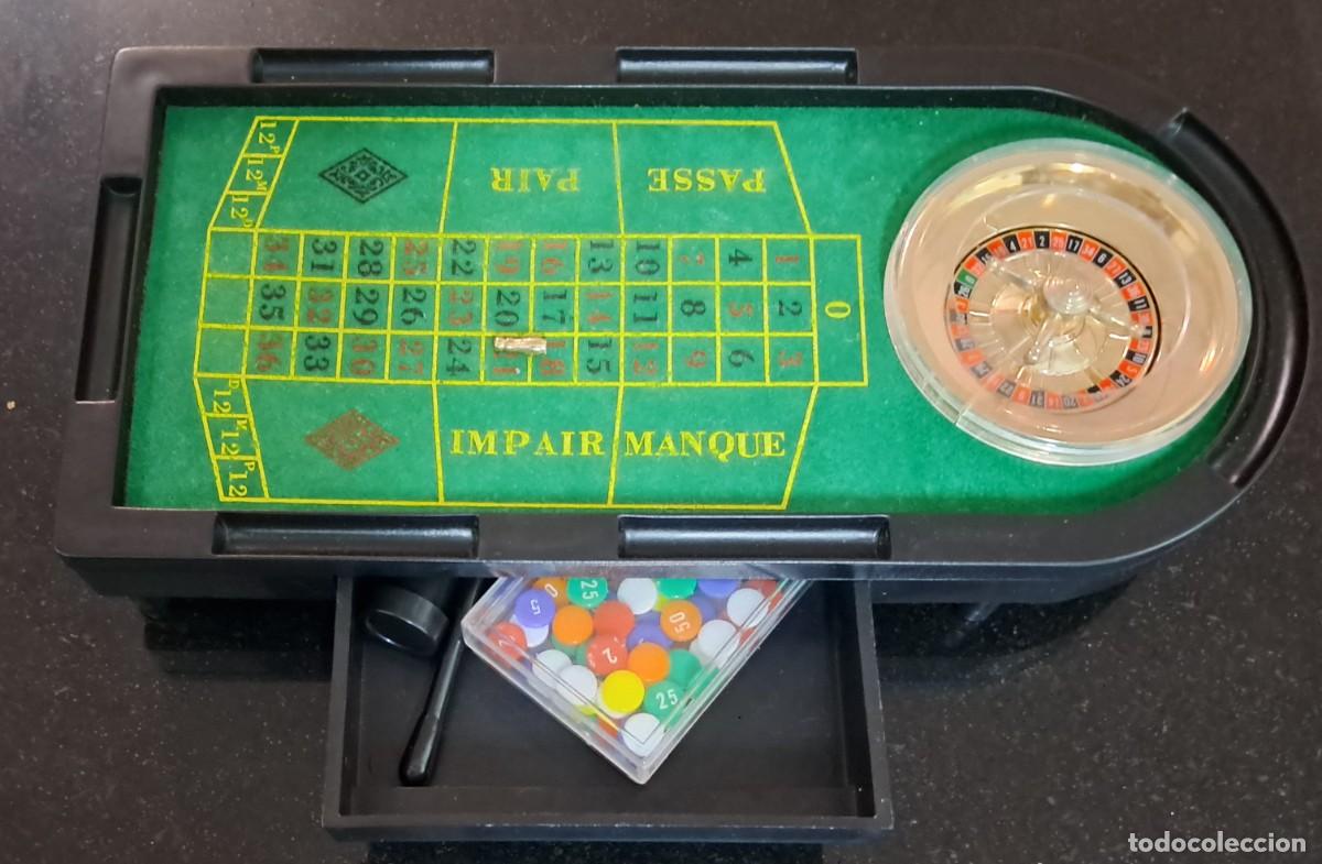 Juegos de mesa: Mesa de ruleta antigua - Foto 5
