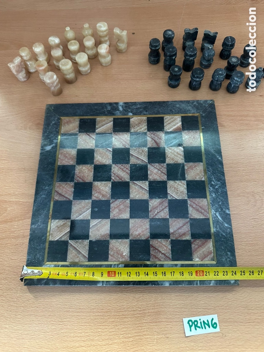 Juegos de mesa: Mesa de ajedrez de M&aacute;rmol echa en M&eacute;xico - Foto 2
