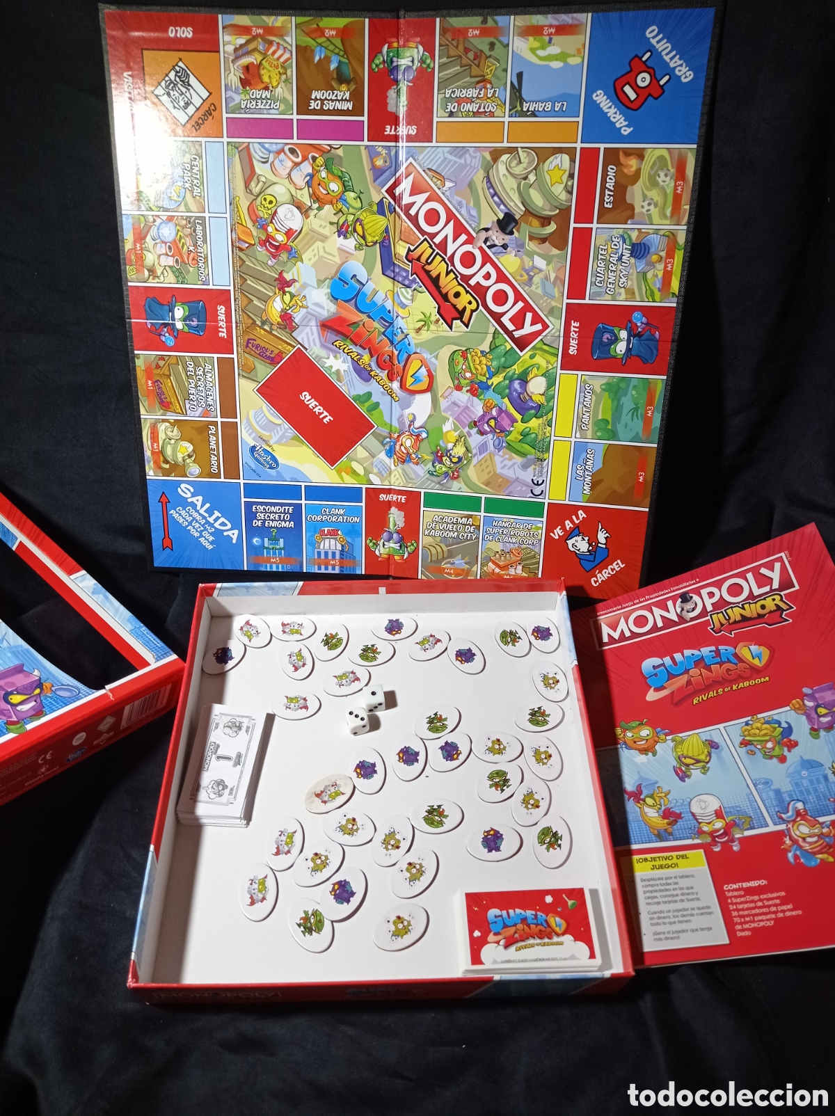 Juegos de mesa: MONOPOLY JUNIOR SUPER ZINGS - Foto 3