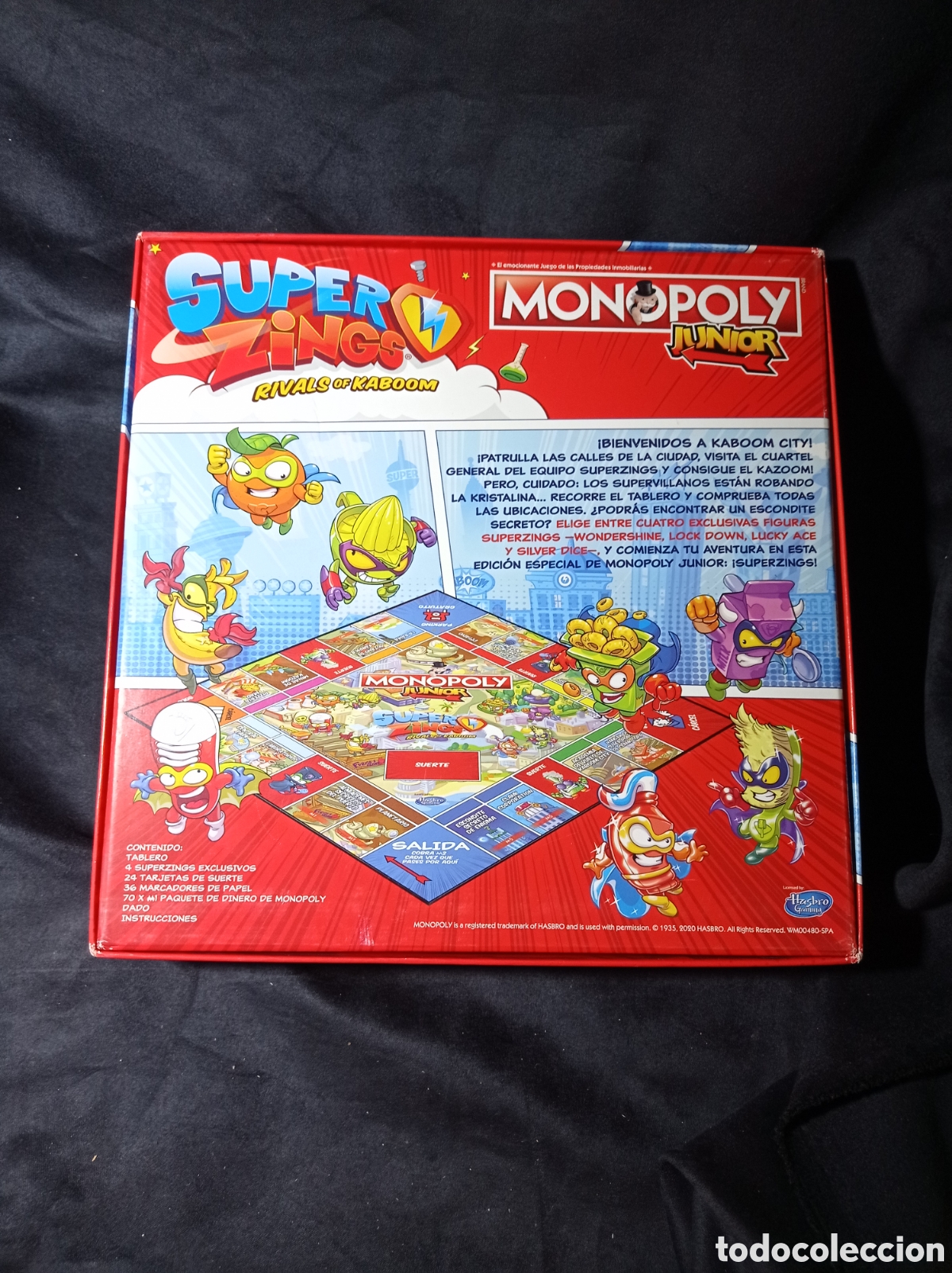 Juegos de mesa: MONOPOLY JUNIOR SUPER ZINGS - Foto 5