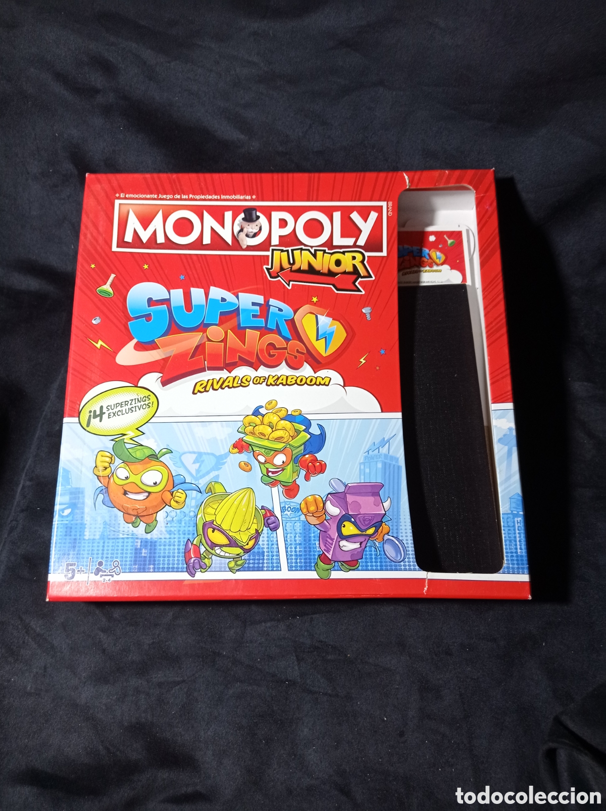 Juegos de mesa: MONOPOLY JUNIOR SUPER ZINGS - Foto 1