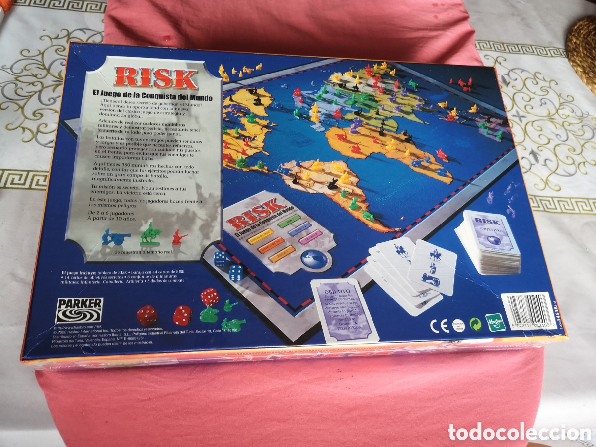 Juegos de mesa: Risk. NUEVO. SIN ABRIR. Parker. 2000 Hasbro. - Foto 2