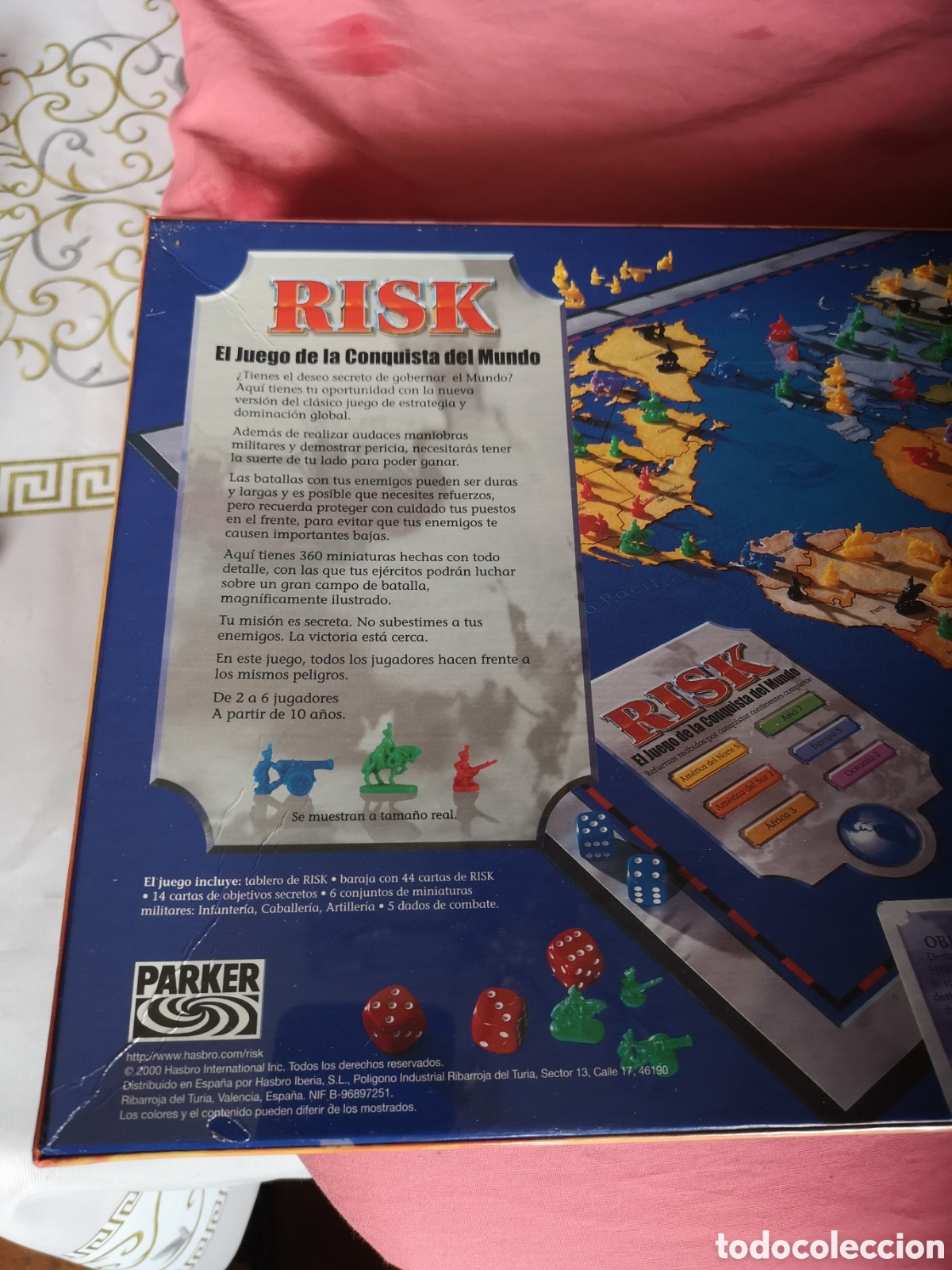 Juegos de mesa: Risk. NUEVO. SIN ABRIR. Parker. 2000 Hasbro. - Foto 7