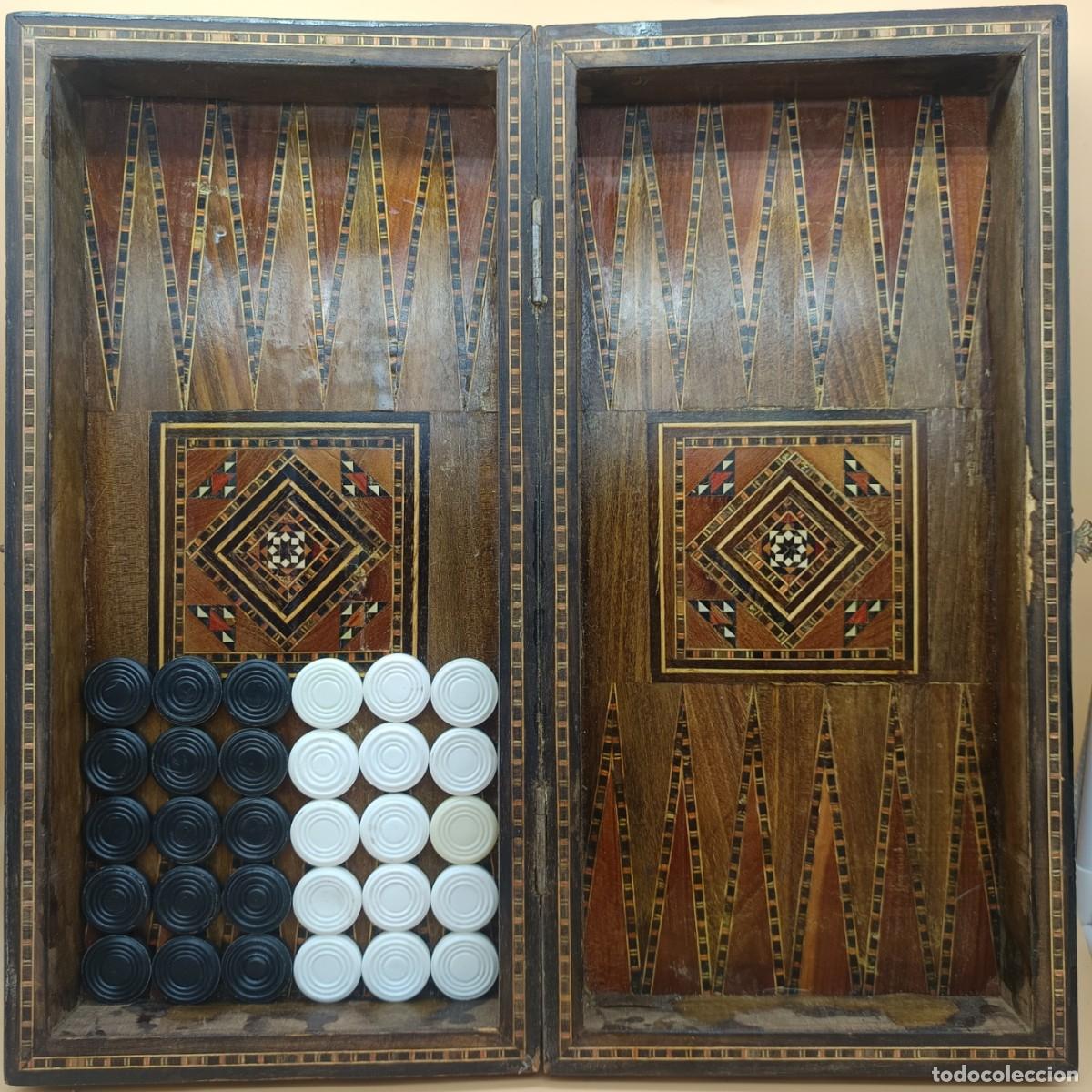 Juegos de mesa: BACKGAMMON JUEGO DE MADERA - Foto 1
