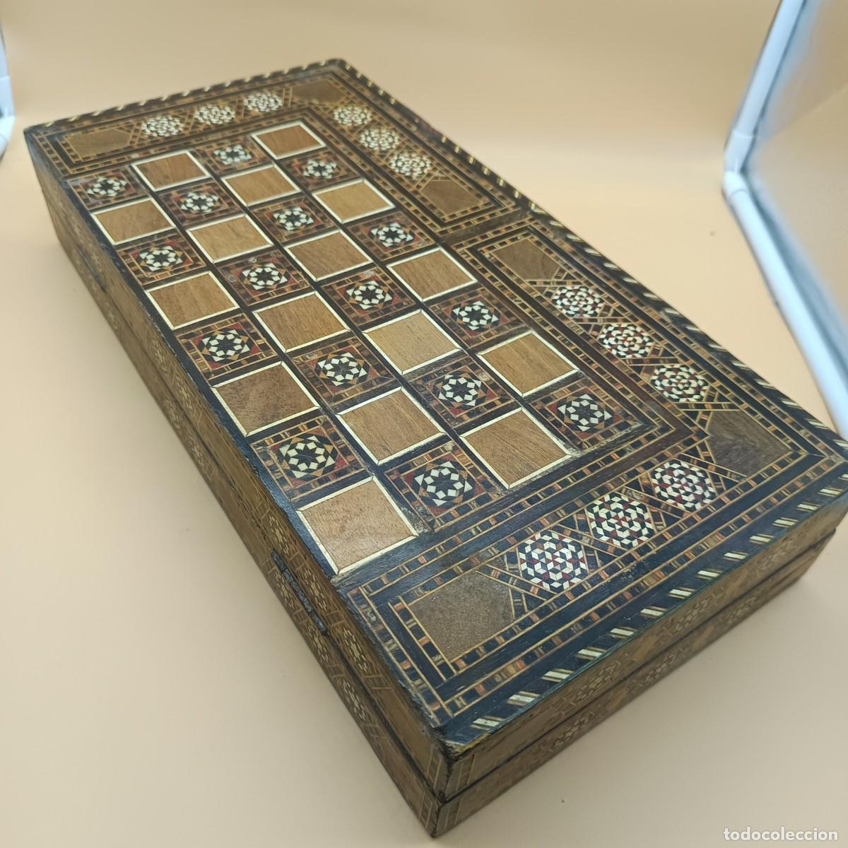 Juegos de mesa: BACKGAMMON JUEGO DE MADERA - Foto 6