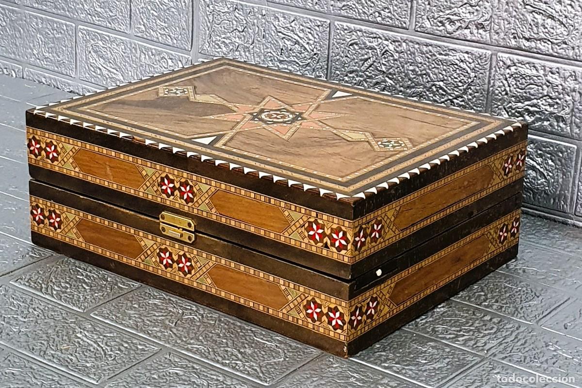 Juegos de mesa: Ajedrez taracea fichas de madera - Foto 7