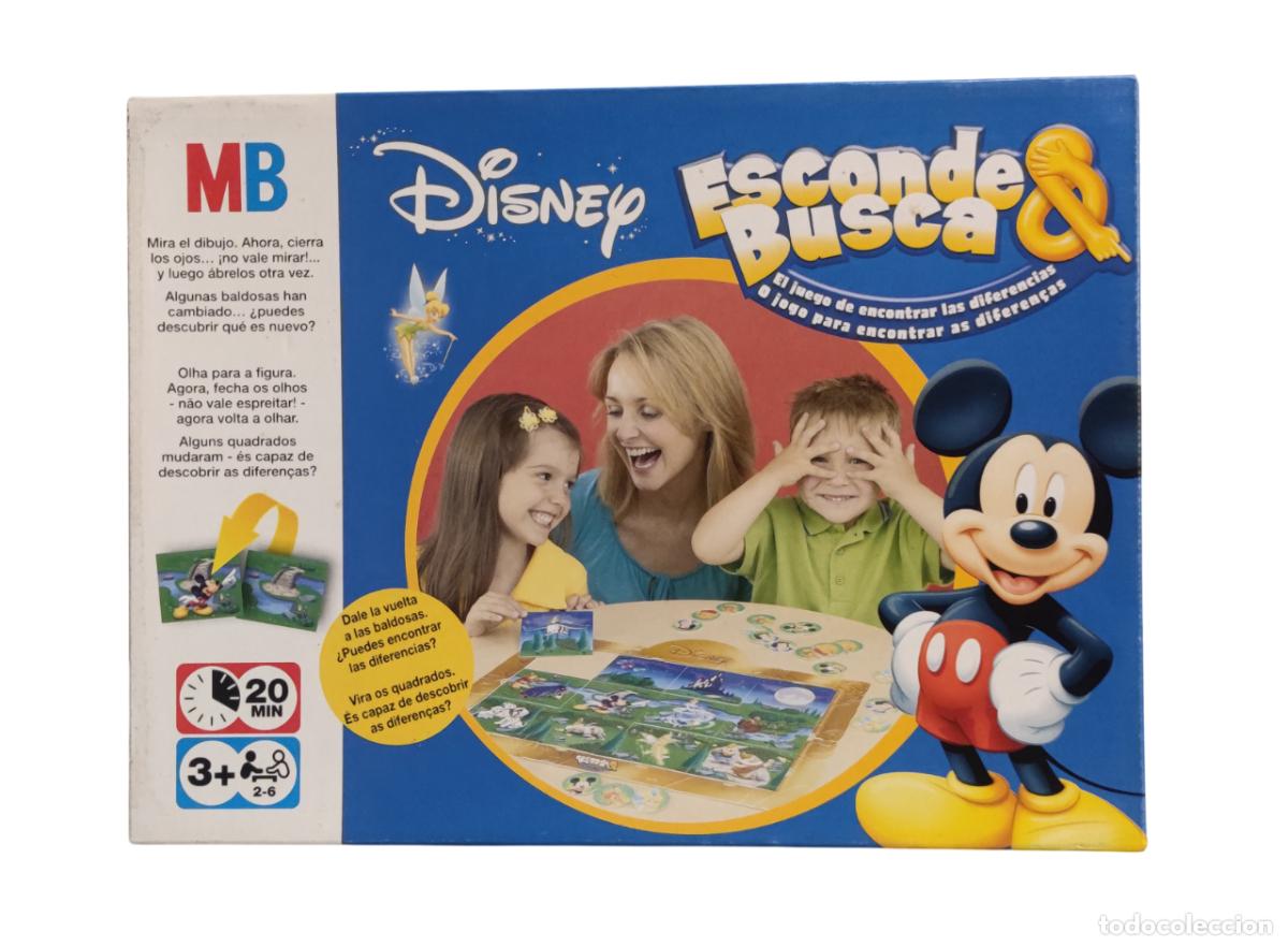 Juegos de mesa: Esconde y busca Disney de MB a&ntilde;o 2005 - Foto 1