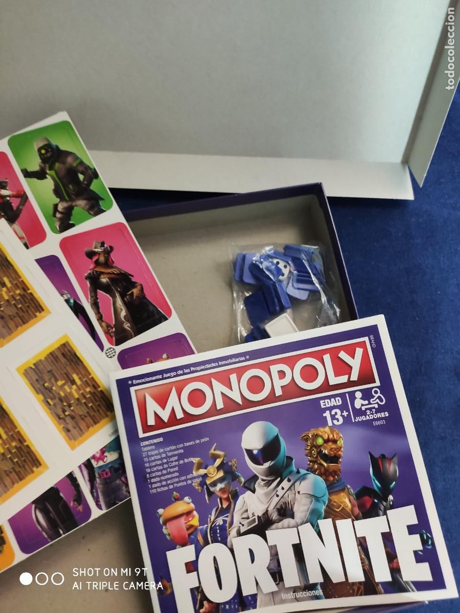 Juegos de mesa: MONOPOLY FORTNITE COMPLETO SIN JUGAR - Foto 5