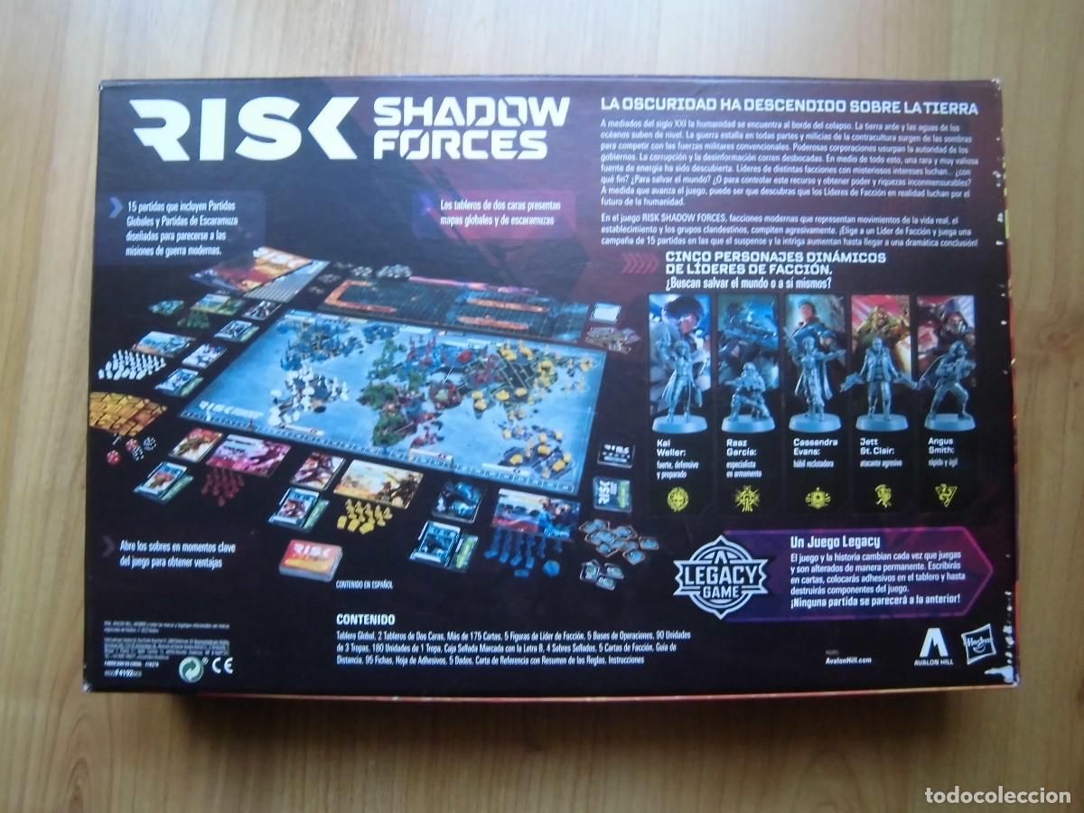 Juegos de mesa: RISK SHADOW FORCES LEGACY GAME JUEGO DE MESA - Foto 2