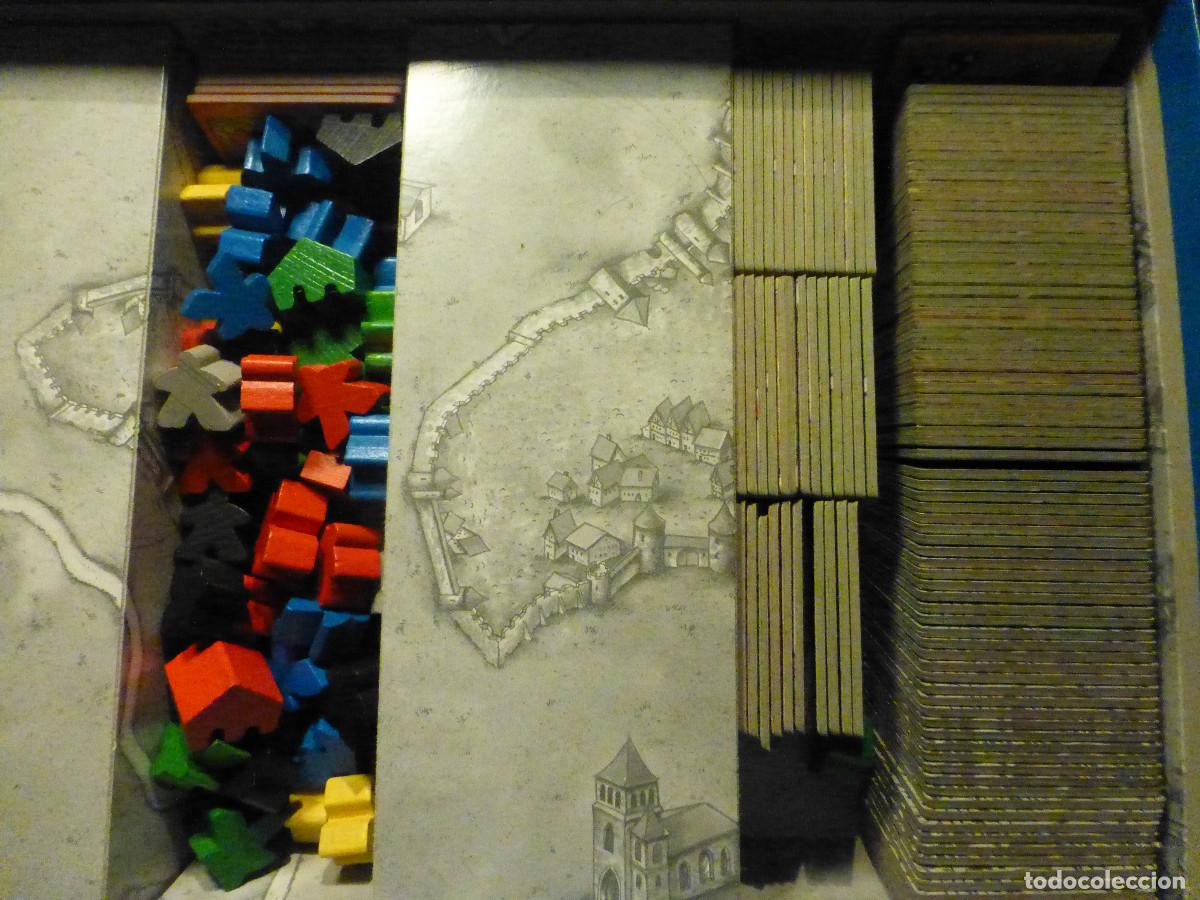 Juegos de mesa: Carcassonne. Juego de mesa del a&ntilde;o 2001 - Devir - Foto 3