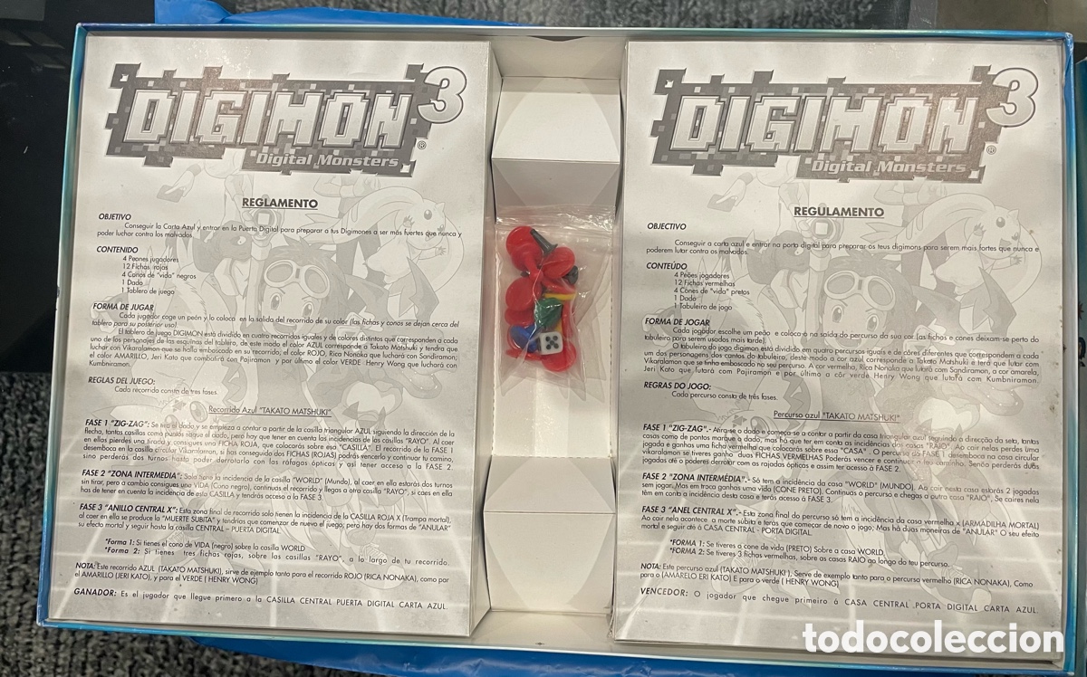 Juegos de mesa: DIGIMON 3 JUEGO DE MESA A&Ntilde;O 2002 - DIGITAL MONSTER - Foto 4