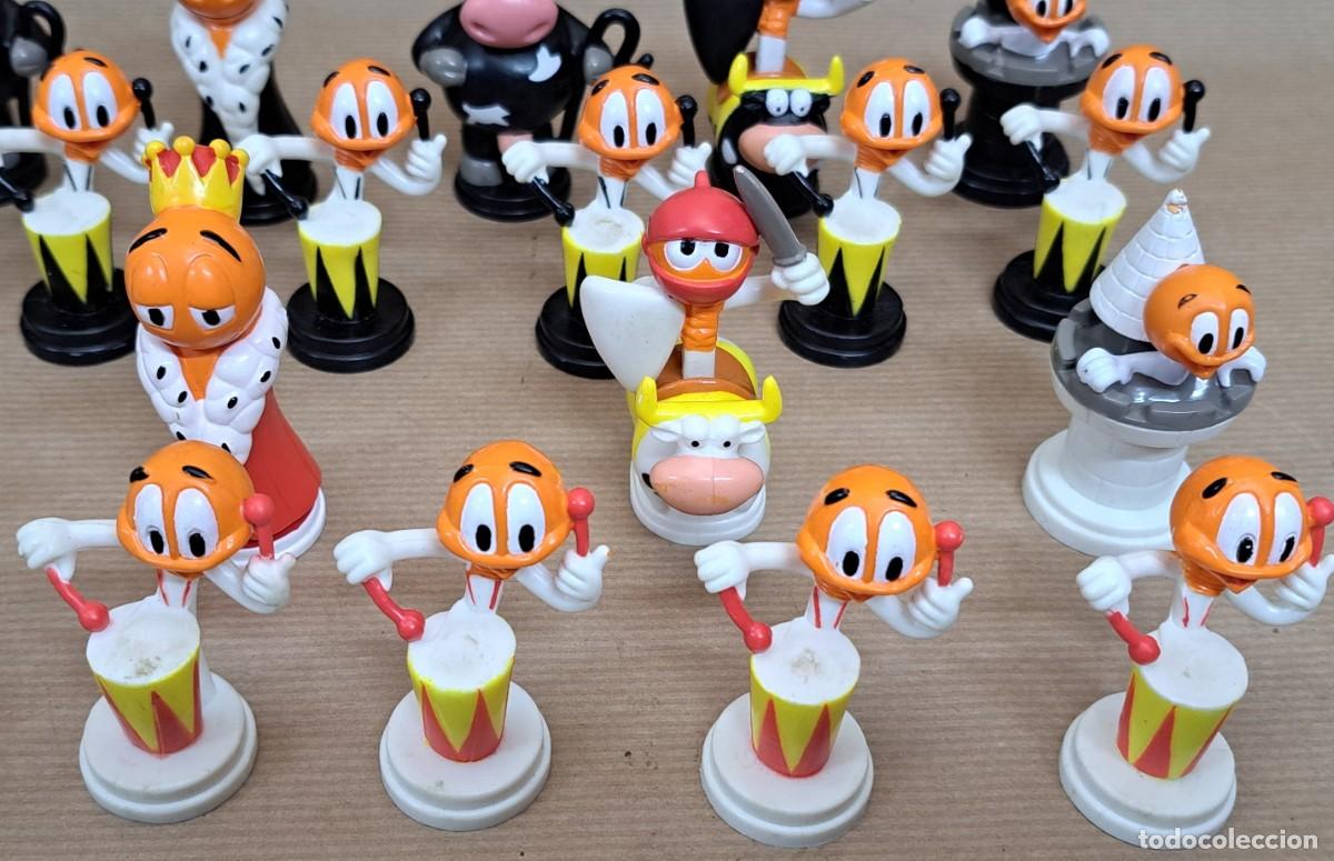 Juegos de mesa: 27 Figuras de Ajedrez de Chupa Cups, a&ntilde;o 1998 - Foto 5
