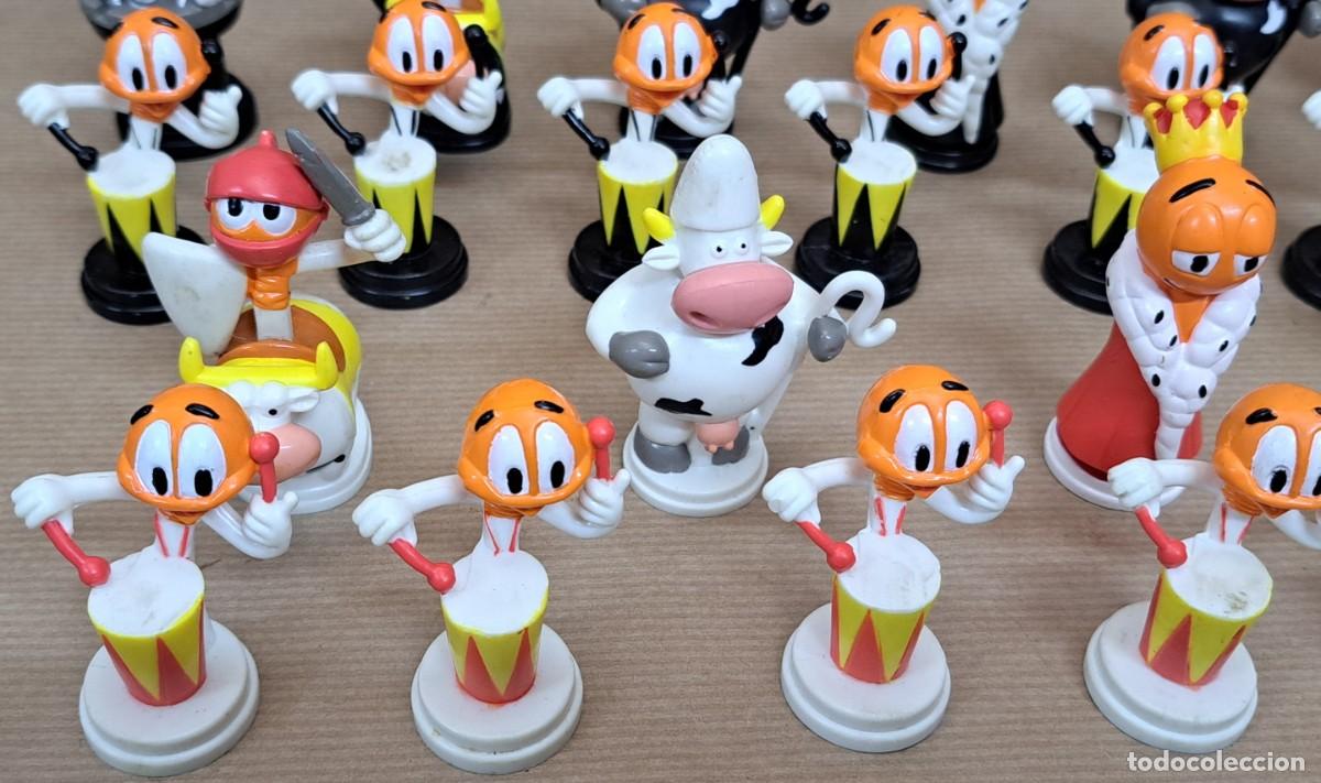 Juegos de mesa: 27 Figuras de Ajedrez de Chupa Cups, a&ntilde;o 1998 - Foto 6