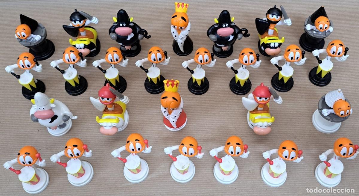 Juegos de mesa: 27 Figuras de Ajedrez de Chupa Cups, a&ntilde;o 1998 - Foto 9