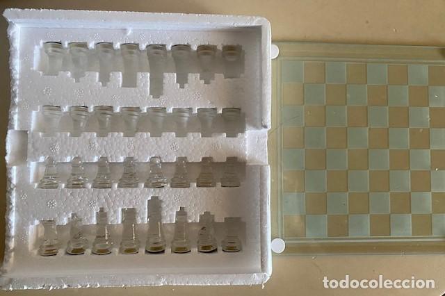 Juegos de mesa: GLASS CHESS SET - JUEGO AJEDREZ DE CRISTAL. - Foto 2