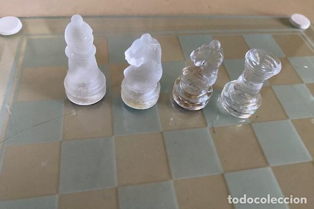 Juegos de mesa: GLASS CHESS SET - JUEGO AJEDREZ DE CRISTAL. - Foto 4